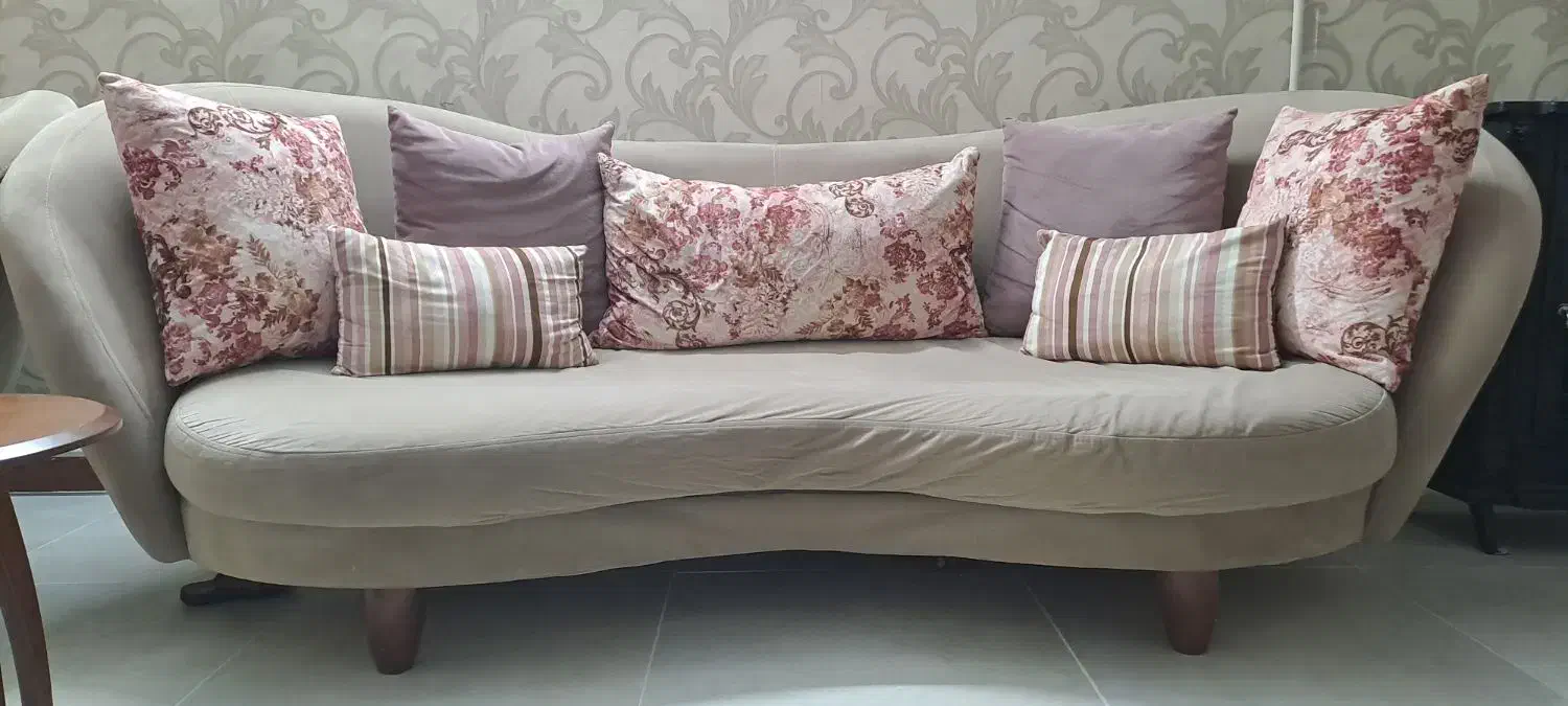 مبل ۸ نفره تمیز|مبلمان خانگی و میز عسلی|نظرآباد, نظرآباد|دیوار