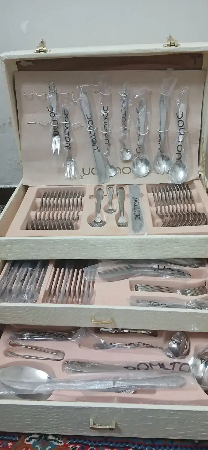 ست قاشق و چنگال خارجی|ظروف سرو و پذیرایی|بندر ماهشهر, |دیوار