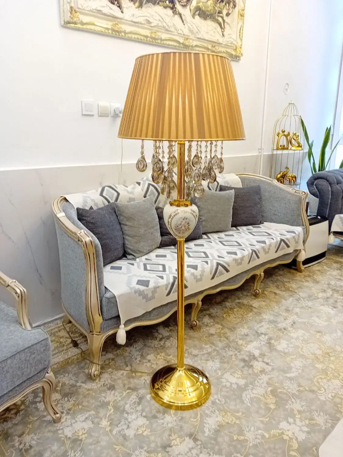 آباژور مدل فرشته آویز دار|چراغ خواب و آباژور|مشهد, موسوی قوچانی|دیوار