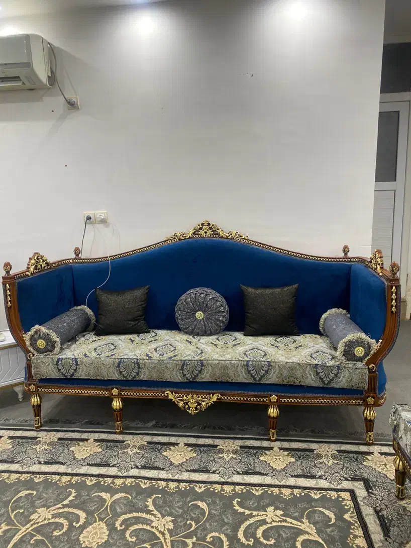 مبل سلطنتی دوماه استفاده شده|مبلمان خانگی و میز عسلی|بندرعباس, |دیوار