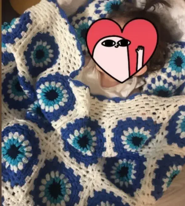 پتو نوزادی دستبافت|اسباب و اثاث بچه|رشت, شهرک احمد خمینی|دیوار