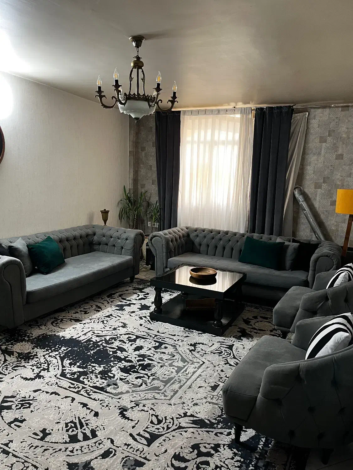 مبل چستر ۱۰نفره|مبلمان خانگی و میز عسلی|ری, علایین|دیوار