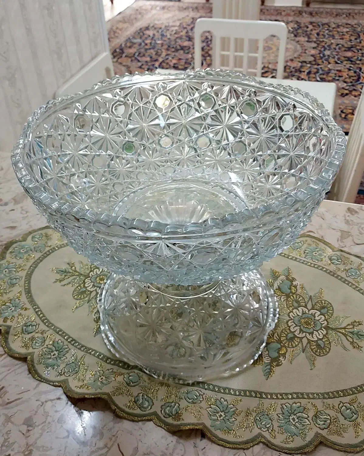 بلور کریستال خارجی عتیقه نوستالژی (نو)|کلکسیون اشیاء عتیقه|تهران, باغ خزانه|دیوار