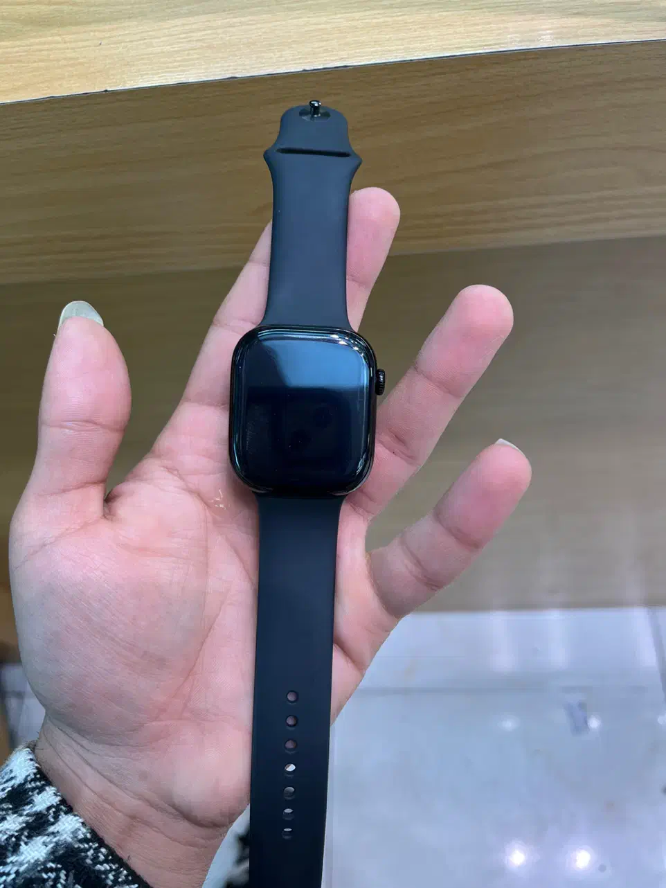 اپل واچ سری ۱۰ آلومینیومی ۴۶ میلی‌متری مشکی متالیک|ساعت|ساری, |دیوار