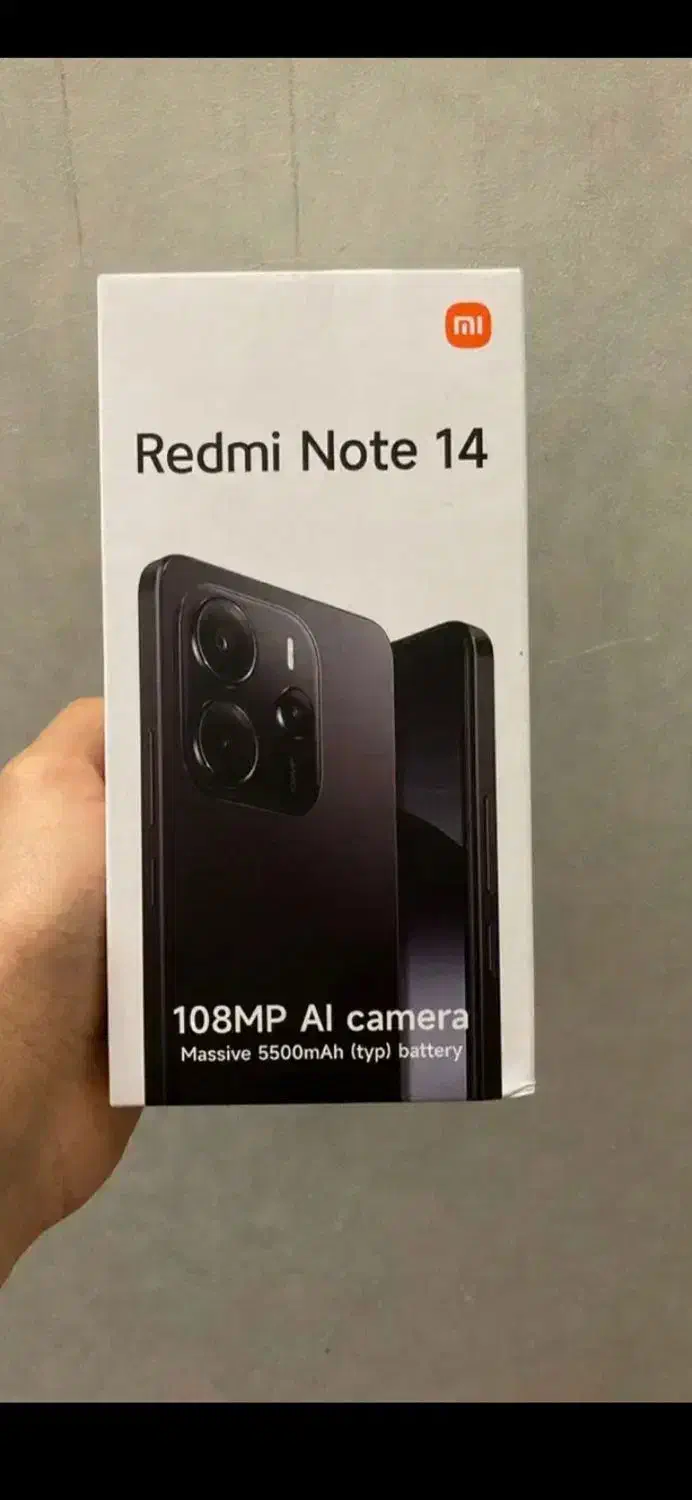 شیاومی نوت 14 فقط یک ماه کار کرده|موبایل|بوشهر, |دیوار