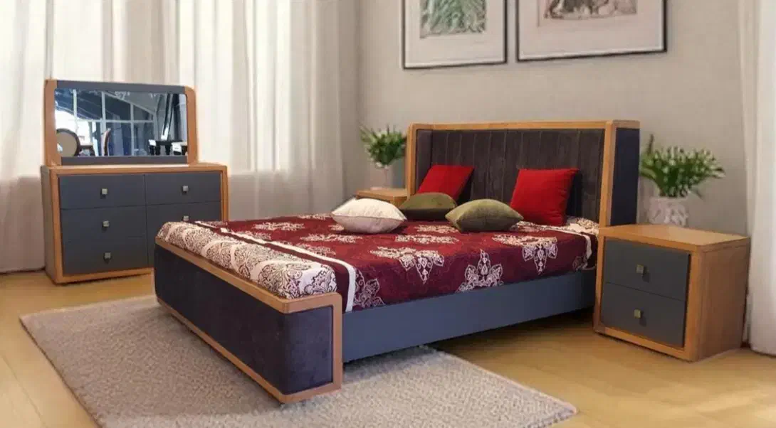 سرویس خواب چوب راش|تخت و سرویس خواب|جاجرود, |دیوار