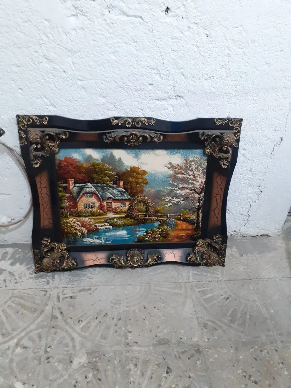 تابلو فرش زیبا و سالم|تابلو فرش|دورود, |دیوار