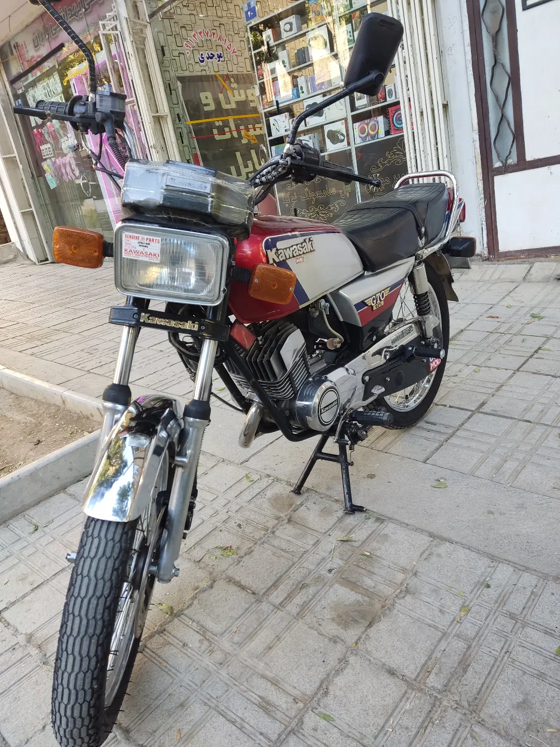 Gto kawasaki 125|موتورسیکلت|فریدونشهر, |دیوار