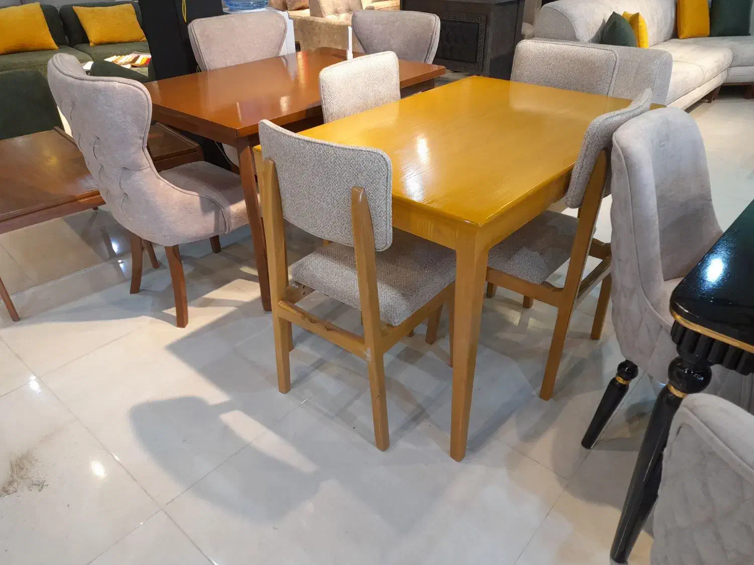 میز غذاخوری سلین چوب راش 4 نفره|میز و صندلی غذاخوری|مشهد, بهمن|دیوار