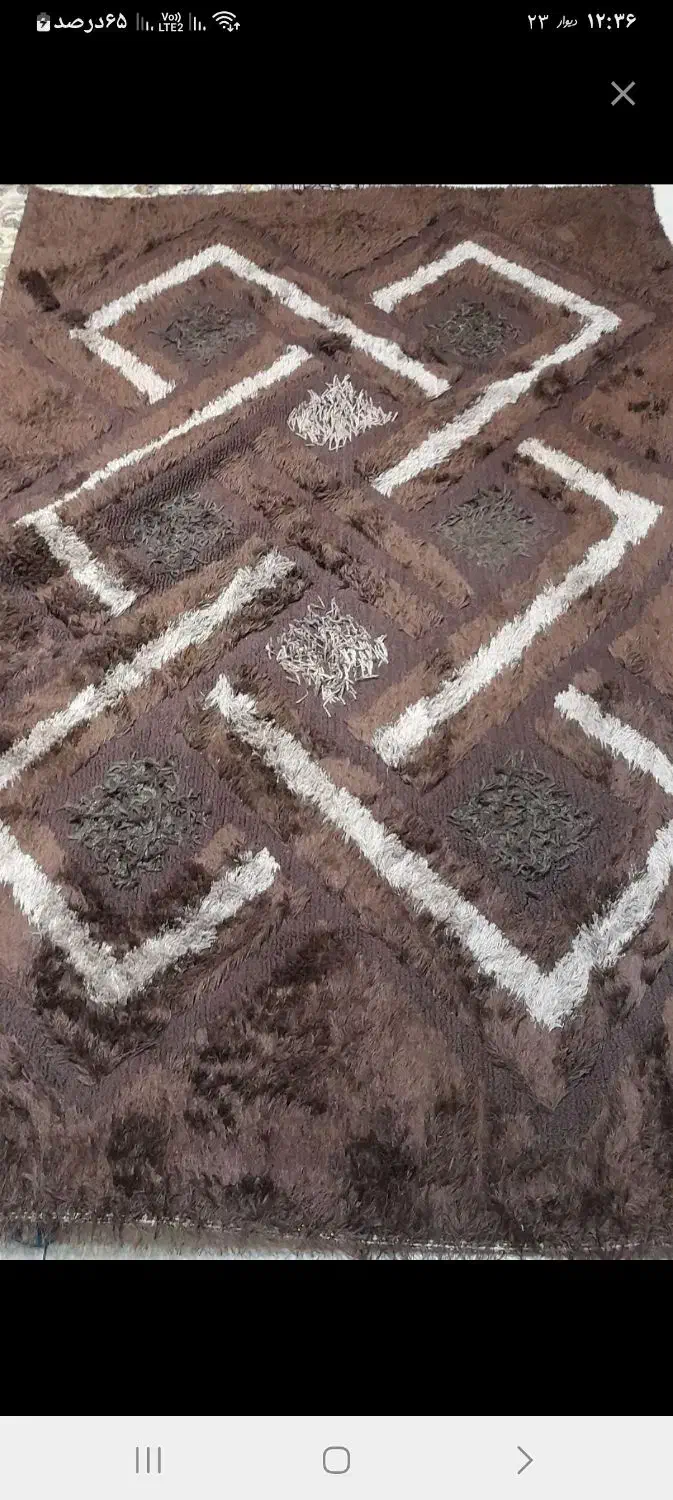 یک فرش ۴ متری فانتزی ترک|فرش|رشت, بوسار|دیوار
