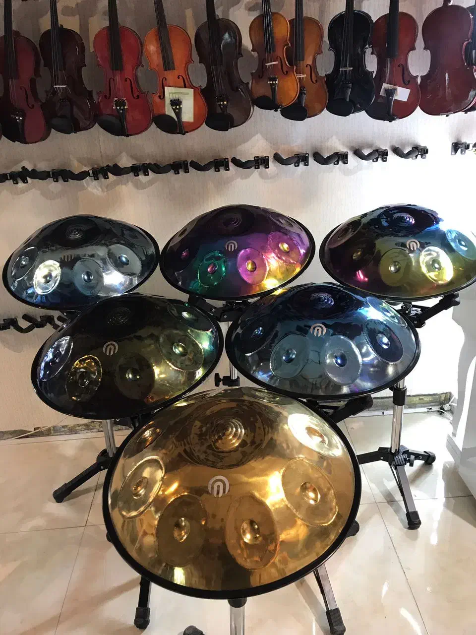 هنگ درام هفت رنگ تیتانیوم آرشا گالری موسیقی آرتیا|درام و پرکاشن|لاهیجان, انقلاب|دیوار