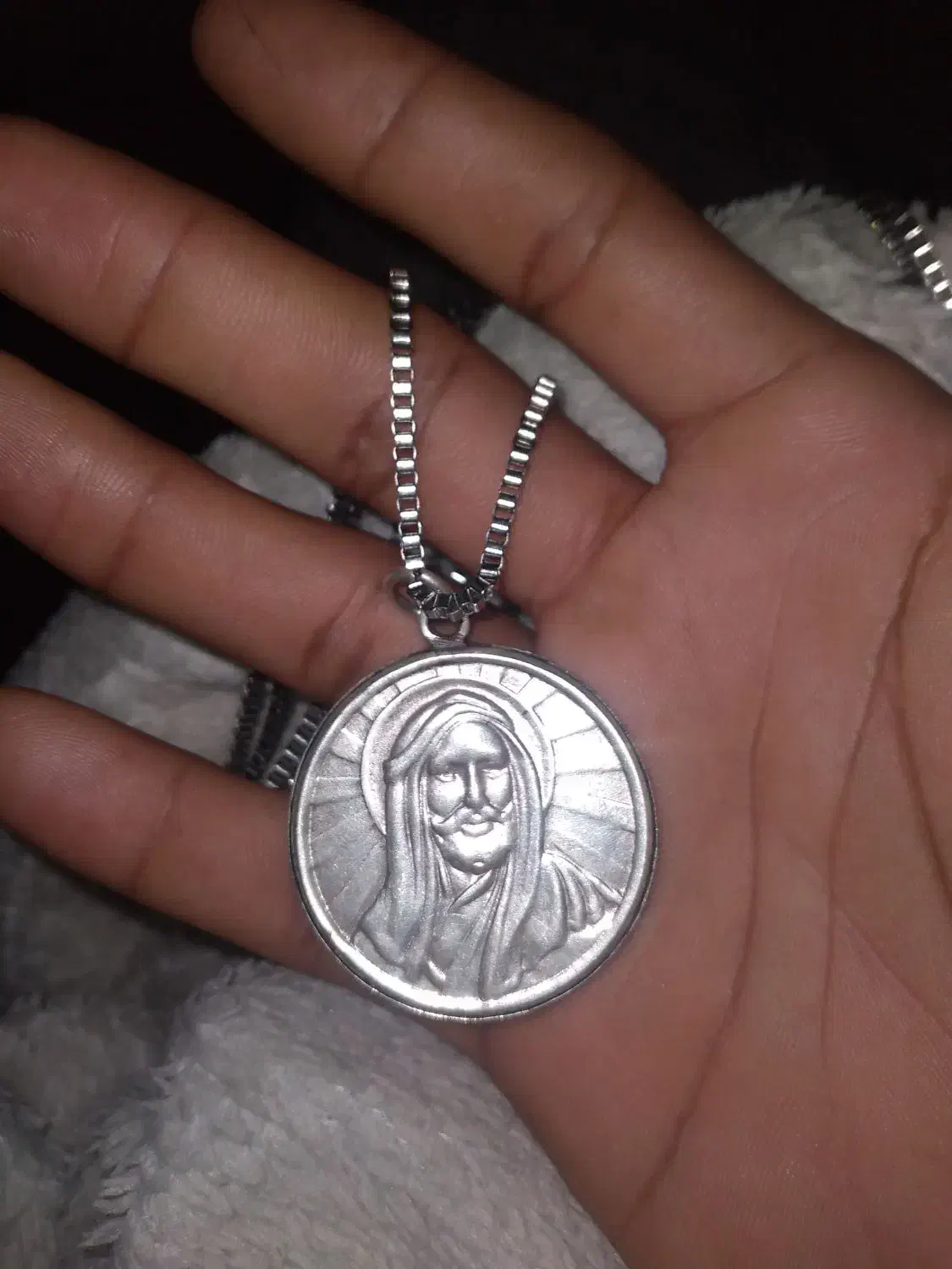 گردنبند شمایل نقره|بدلیجات|خان ببین, |دیوار