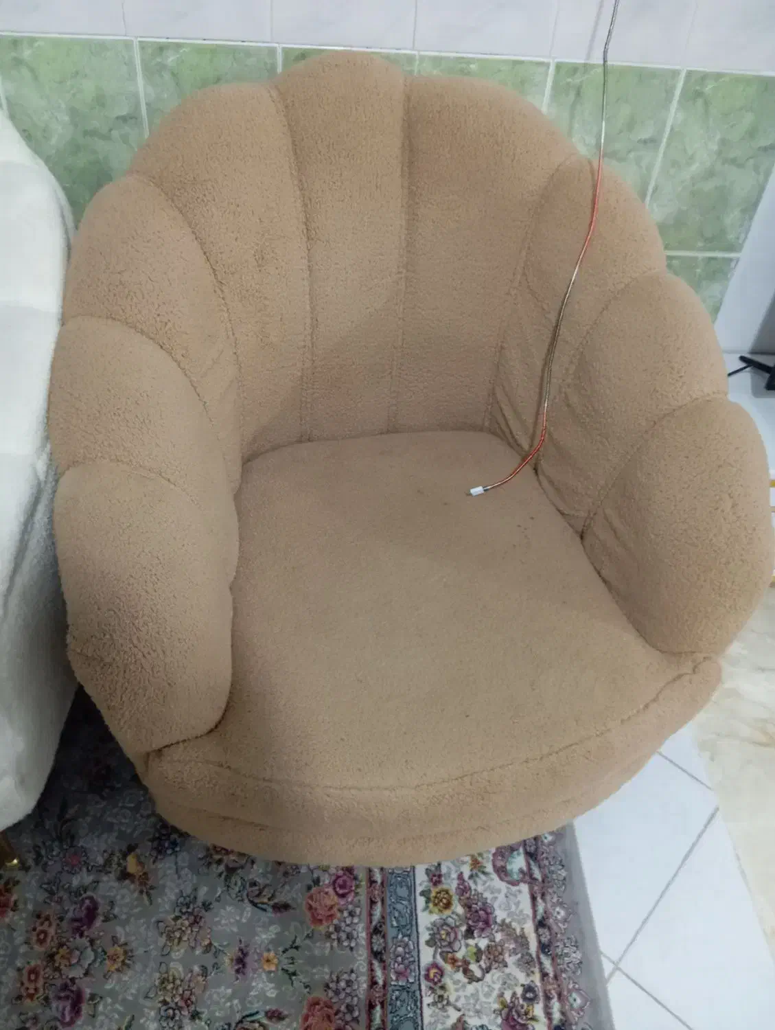 مبل تک نفره تدی|مبلمان خانگی و میز عسلی|نسیم‌شهر, |دیوار