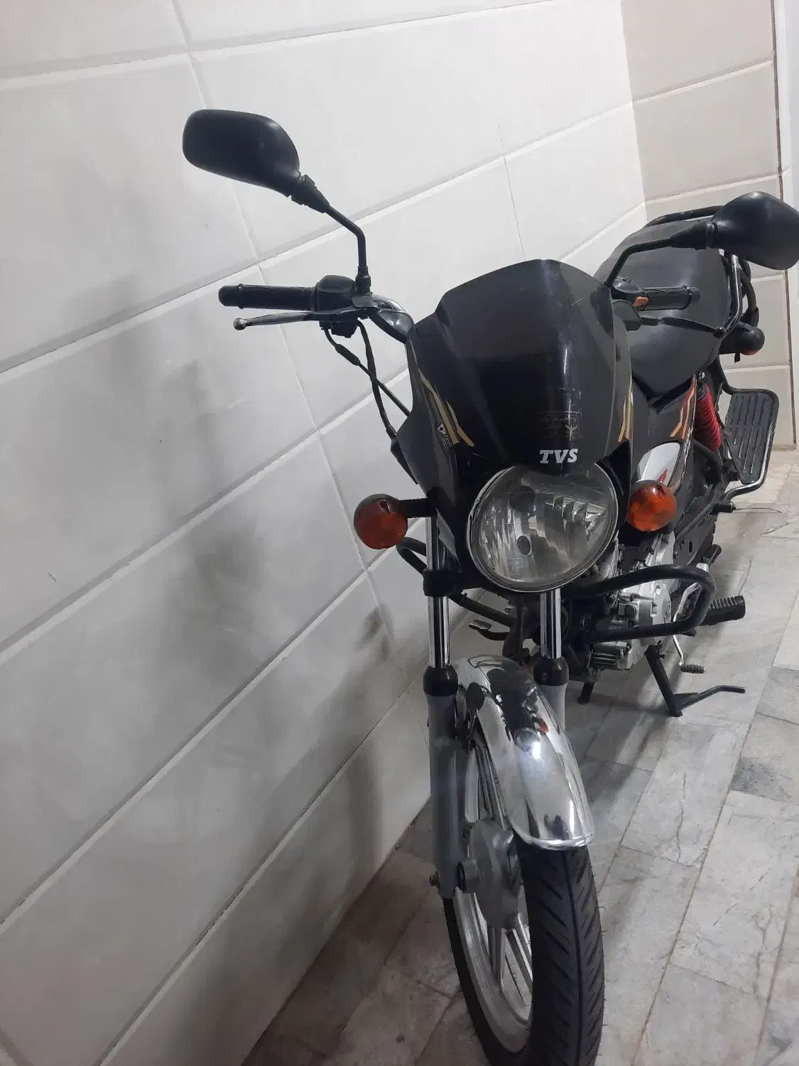 موتور سیکلت ۱۵۰ TVS HLX  مشکی مدل ۹۷|موتورسیکلت|قم, بنیاد|دیوار