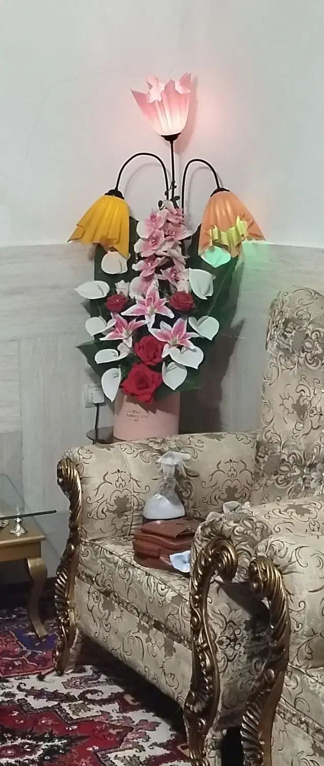 چراغ خواب ساعت دیواری|چراغ خواب و آباژور|تبریز, |دیوار