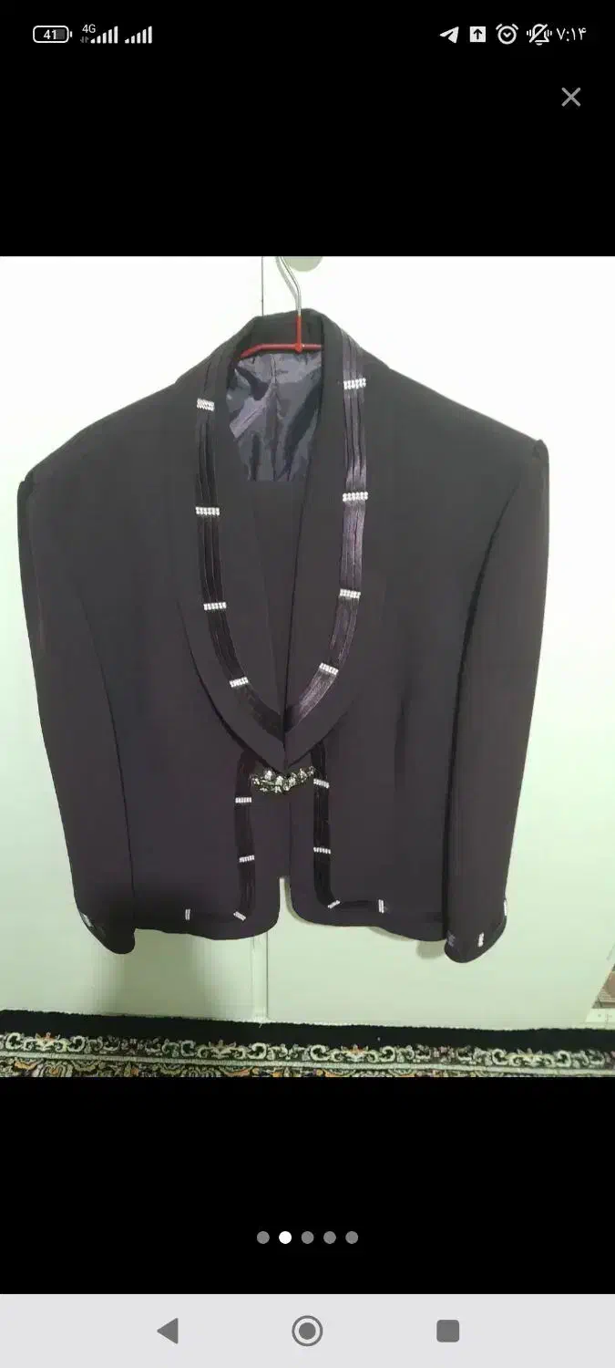 کت دامن مجلسی در حد نو|لباس|تویسرکان, |دیوار