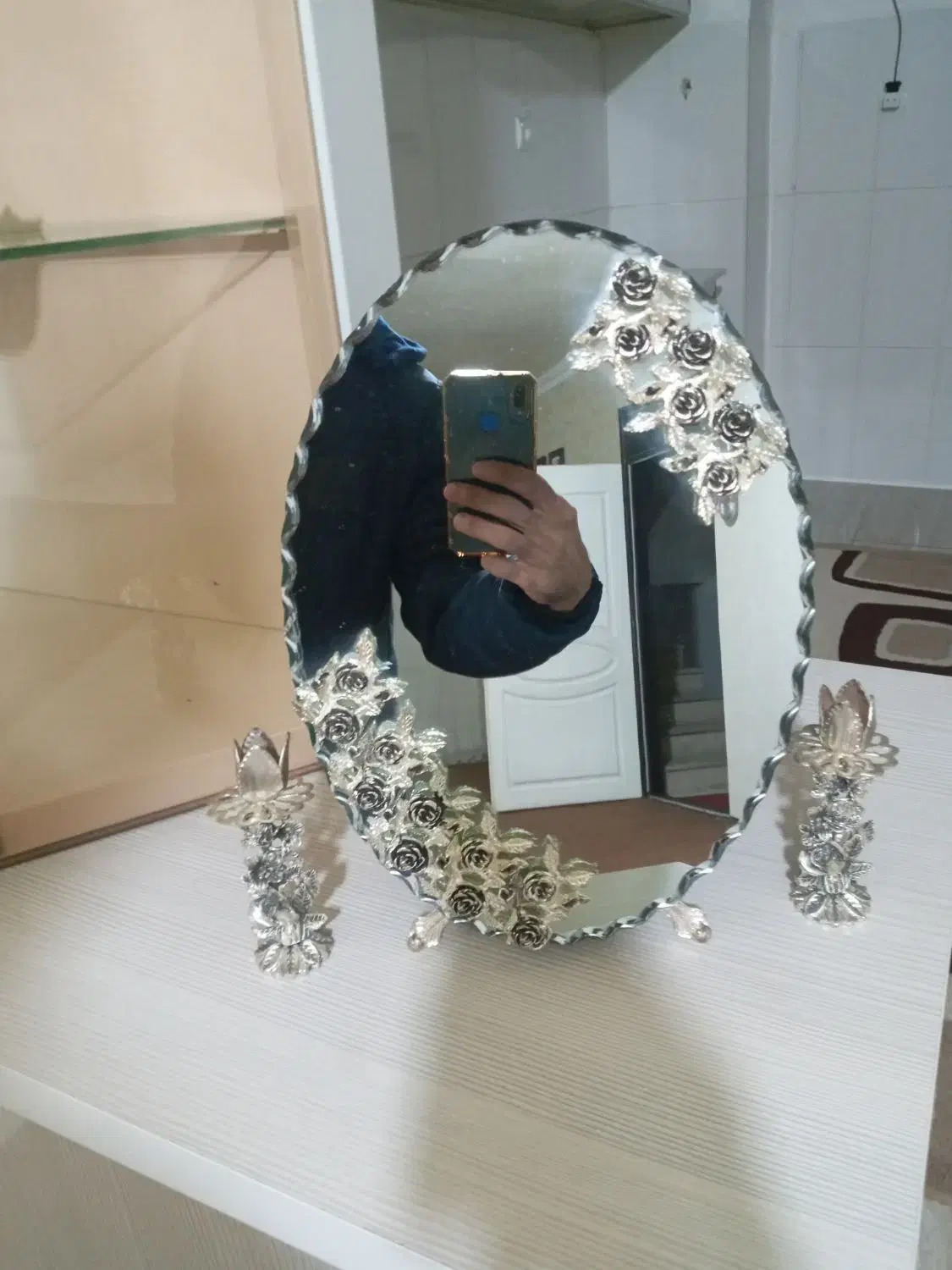 آینه و شمعدان|آینه|تبریز, |دیوار