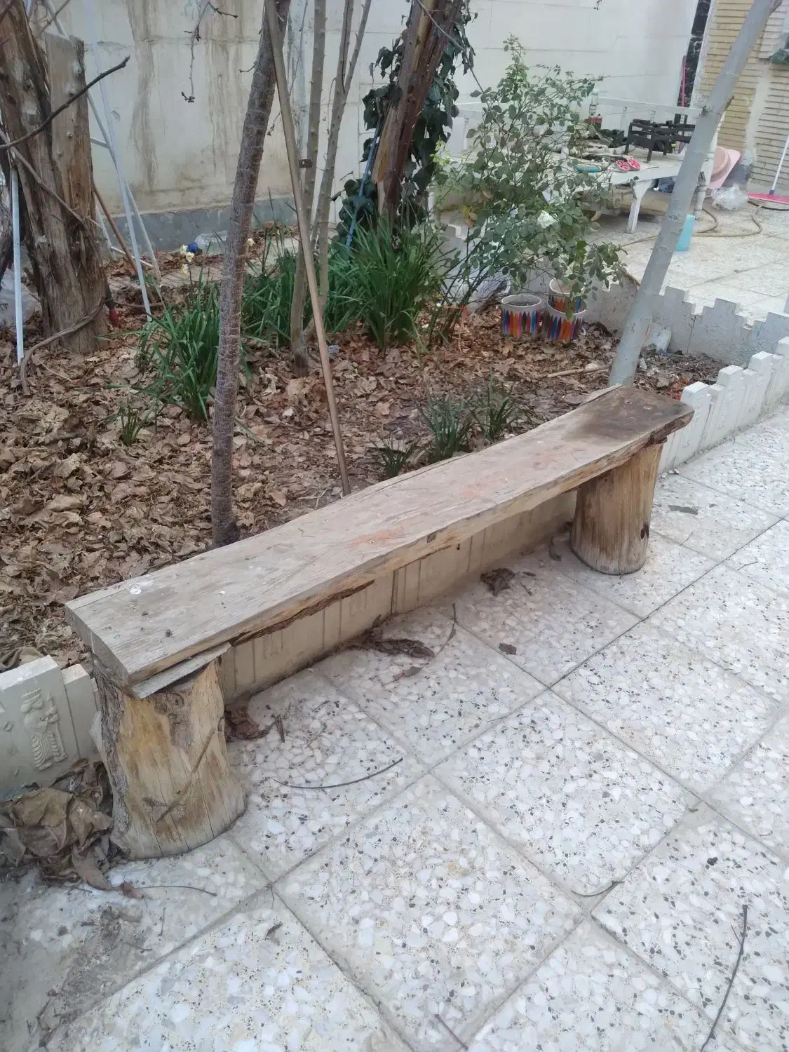 نیمکت چوبی|صندلی و نیمکت|شاهین‌شهر, طالقانی|دیوار