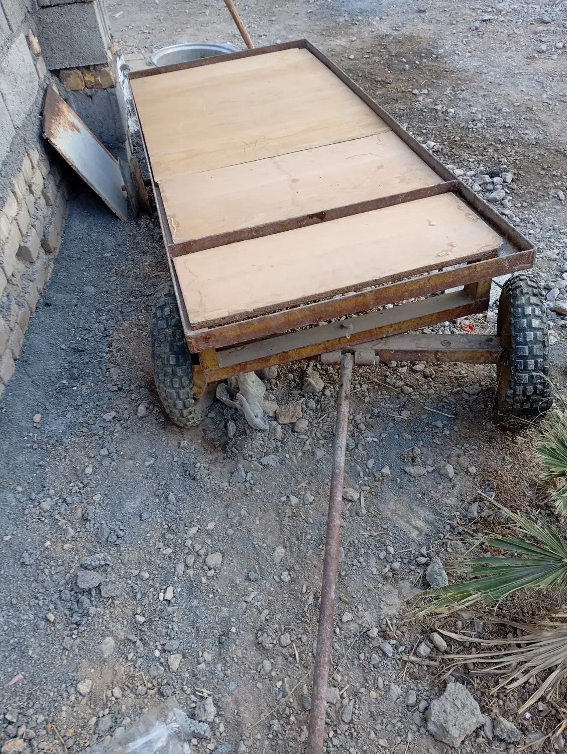 گاری چهار چرخ فرمان دار|ابزارآلات|قهدریجان, |دیوار