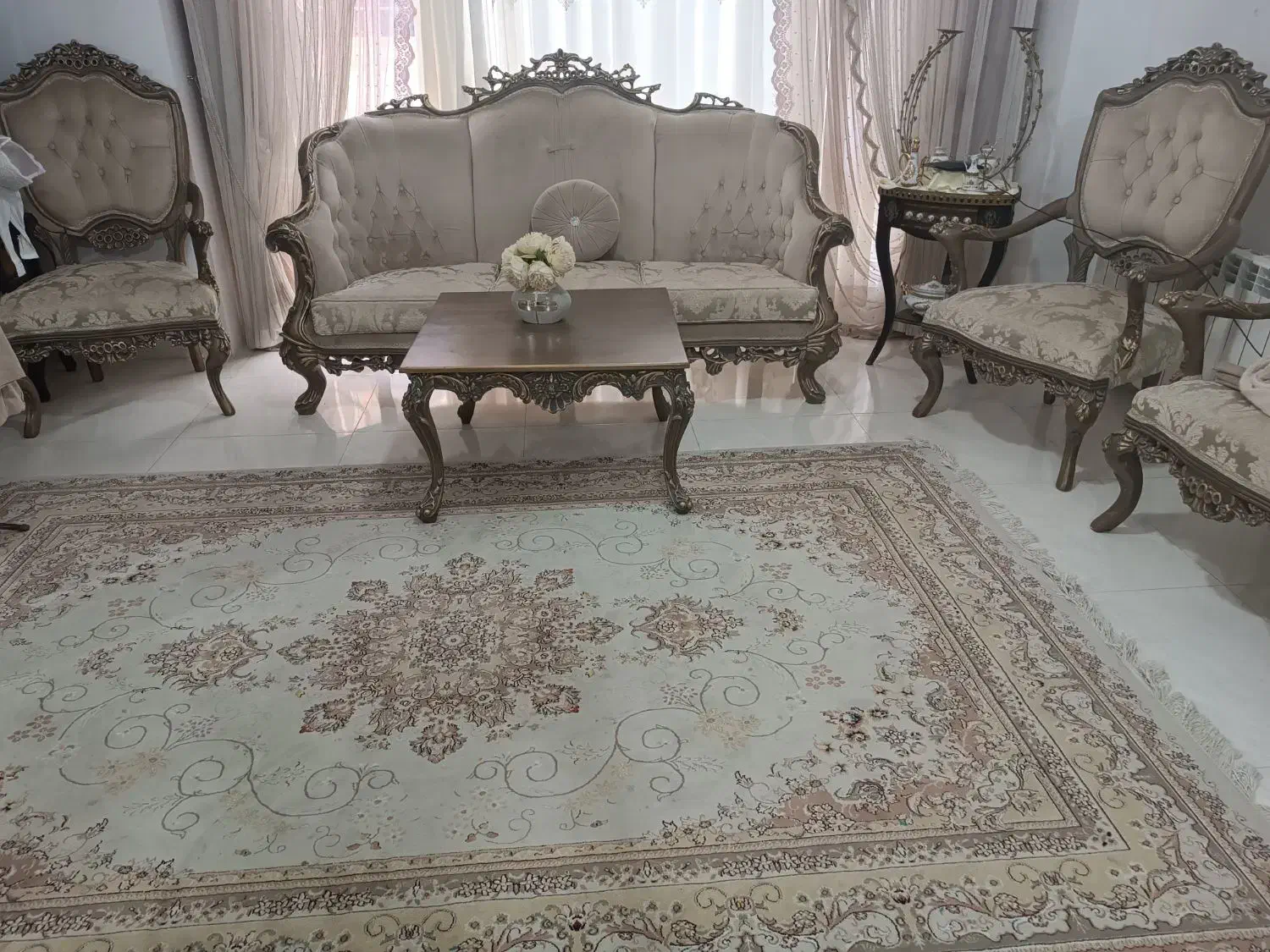 دو عدد فرش جنس عالی|فرش|گرگان, |دیوار
