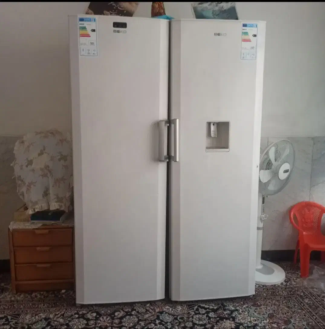 یخچال و فریزر دوقلو بکو سری اول|یخچال و فریزر|نجفآباد, حومه نجف آباد|دیوار