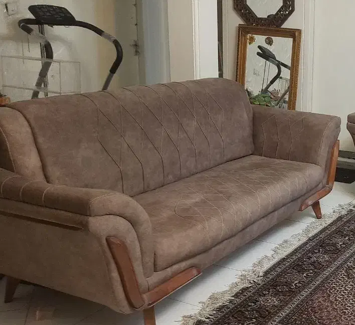 مبل راحتی ۳ نفره|مبلمان خانگی و میز عسلی|تهران, شهرک غزالی|دیوار