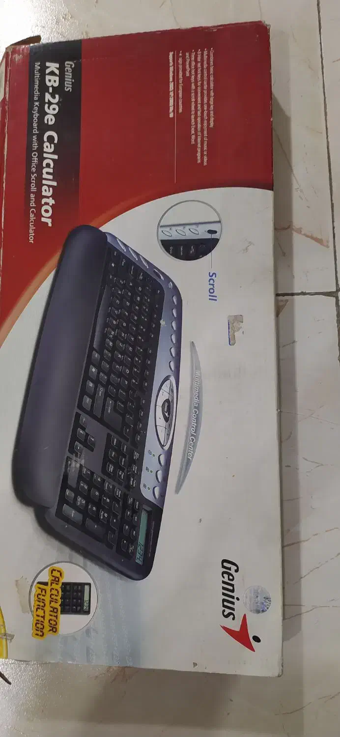 کیبورد جنیوس 29e|قطعات و لوازم جانبی رایانه|تهران, طرشت|دیوار