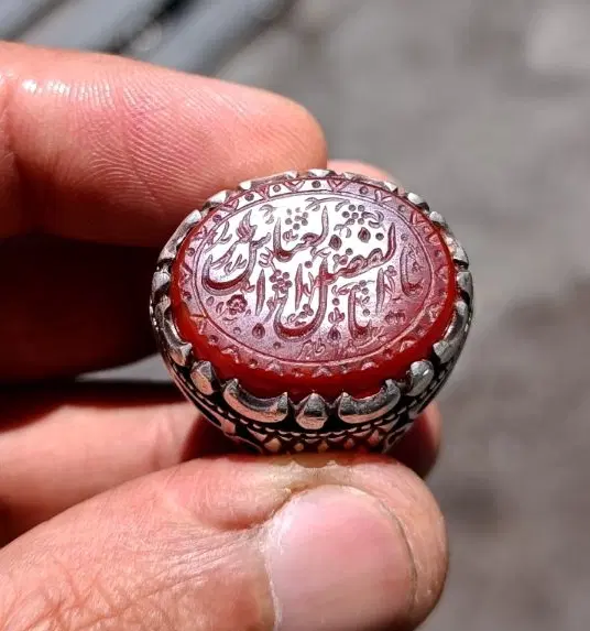 انگشتر عقیق خطی|جواهرات|تهران, علم و صنعت|دیوار