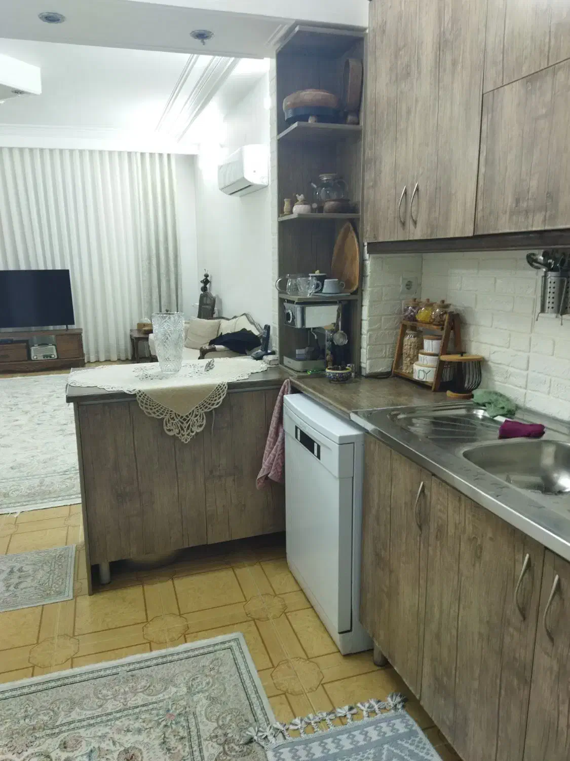 کابینت فلزی در ام دی اف|مصالح و تجهیزات ساختمان|قم, بنیاد|دیوار