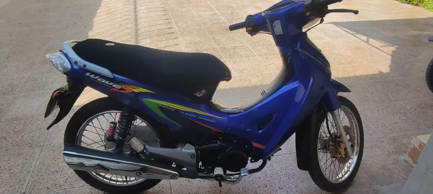 موتور طرح ویو دلتا عروسک و در حد نو و پلمب|موتورسیکلت|بندر گناوه, |دیوار