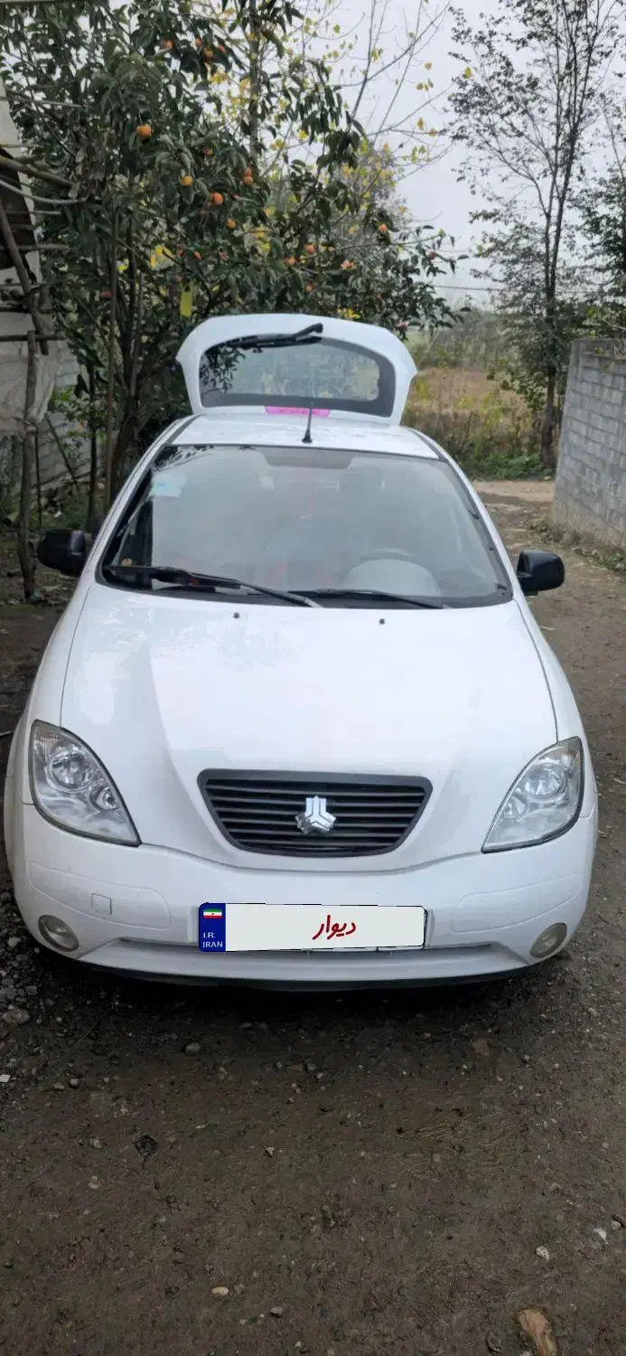 تیبا ۲ مدل ۹۵ شاسی سالم کم کار|خودرو سواری و وانت|لاهیجان, بوجایه|دیوار