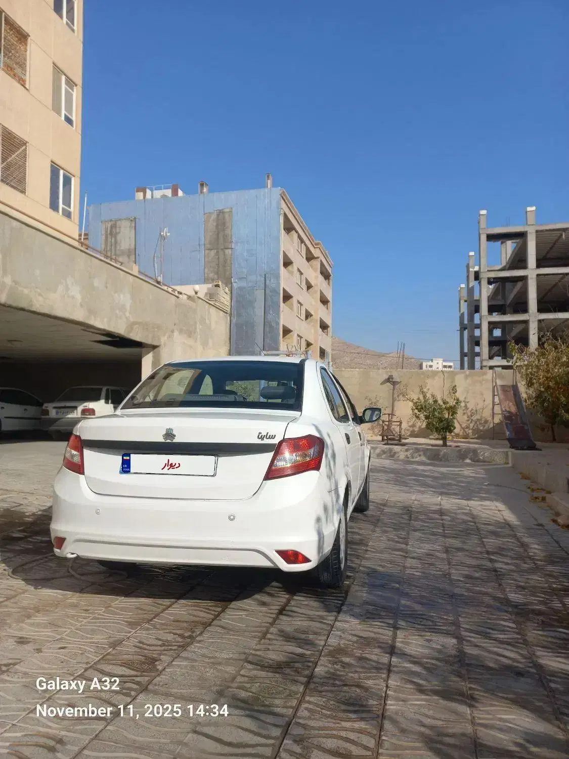 ساینا مدل ۱۴۰۱  بسیار تمیز و سالم  تمام فابریک|خودرو سواری و وانت|شیراز, شهرک گلستان|دیوار