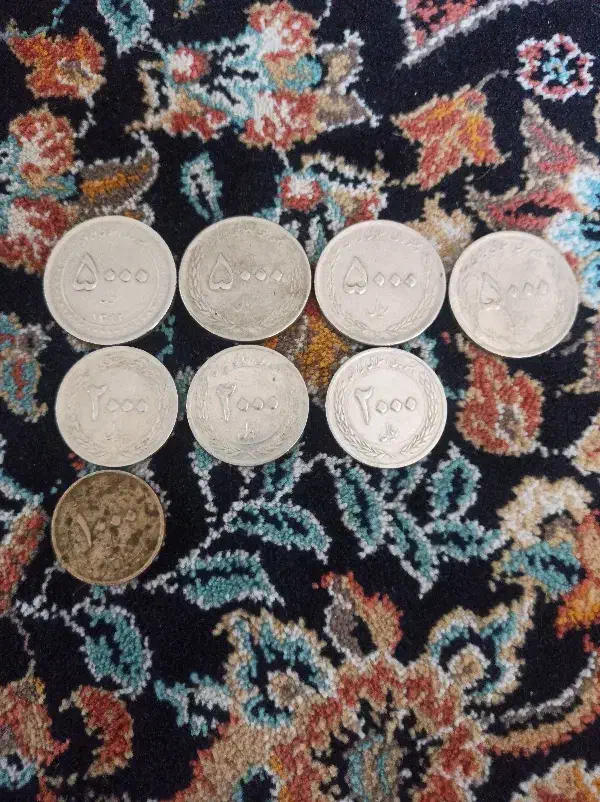 سکه ریالی و سکه ۱ سنتی|کلکسیون سکه، تمبر، اسکناس|کرمانشاه, |دیوار