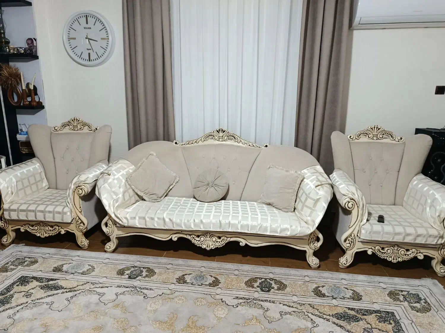 مبل ترک چوب راش سالم 39تومان|مبلمان خانگی و میز عسلی|رشت, ولکس|دیوار