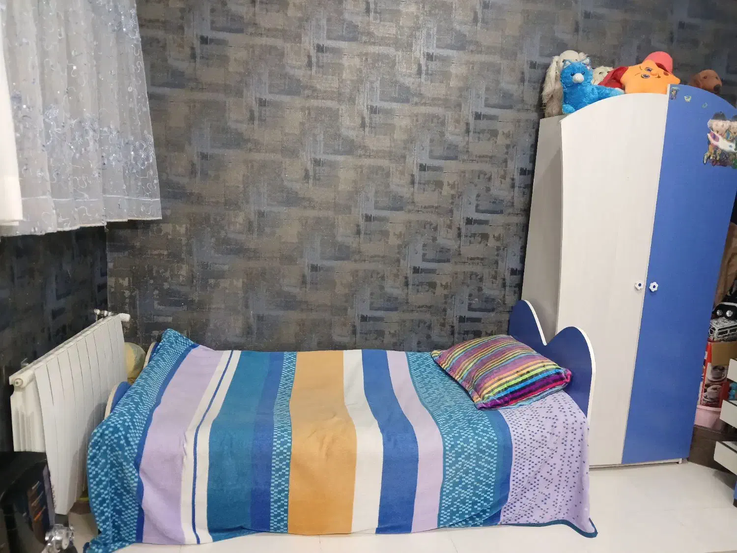 کمد ،ویترین وتخت|تخت و سرویس خواب|فولادشهر, فولادشهر|دیوار