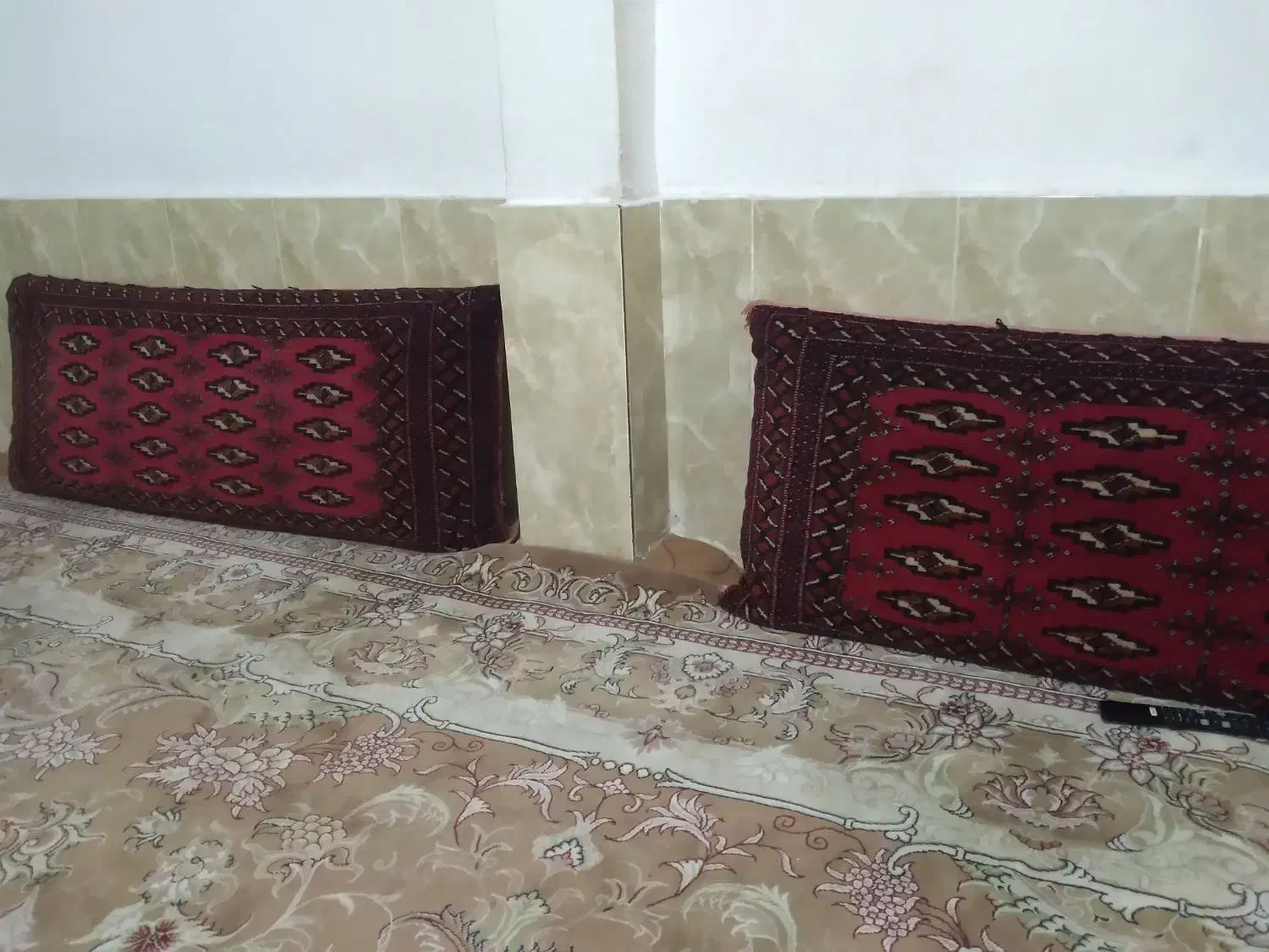 دو جفت پشتی دست بافت|پشتی|مشهد, همت آباد|دیوار