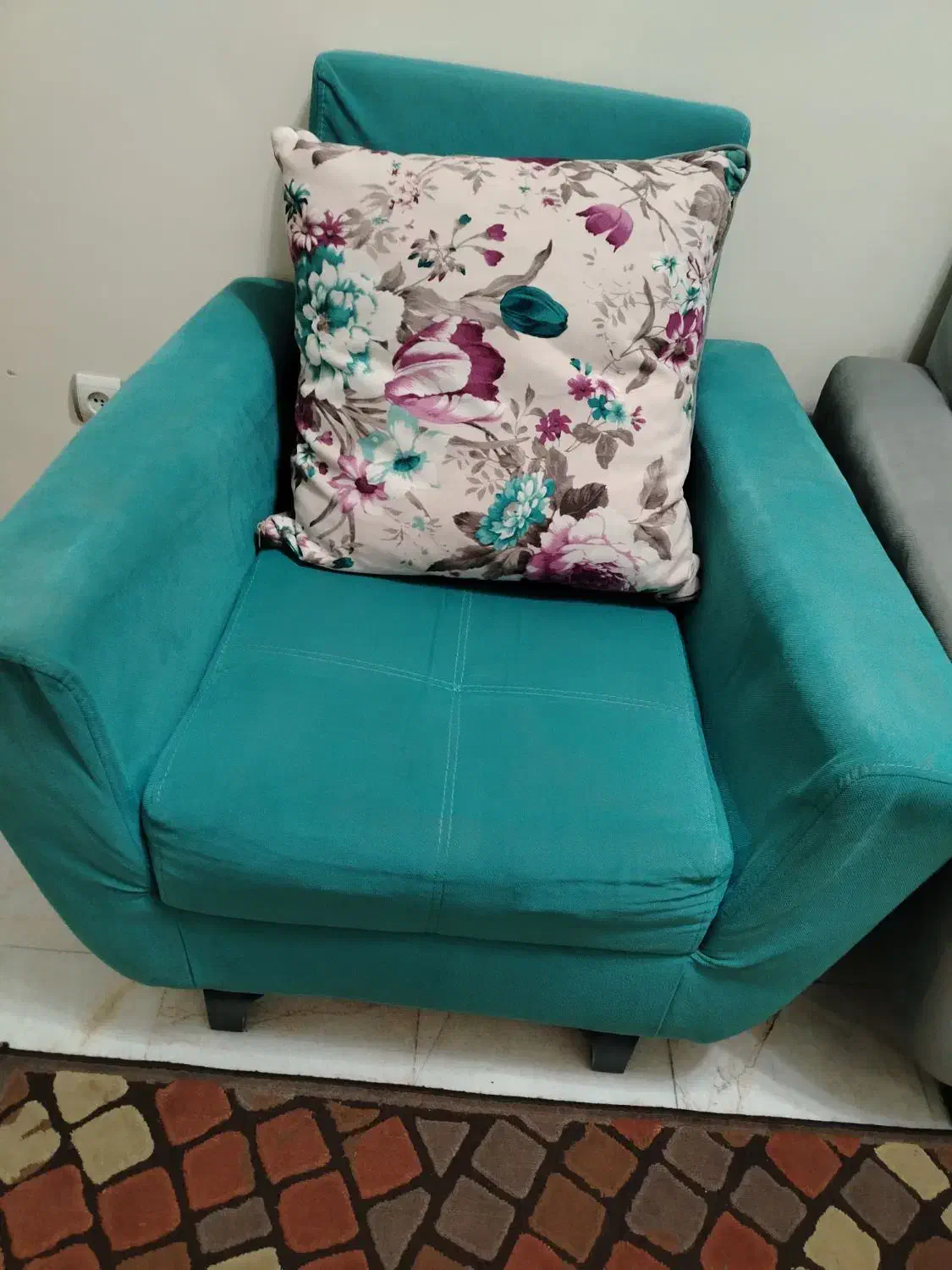 مبل راحتی نیم ست|مبلمان خانگی و میز عسلی|تهران, سعادتآباد|دیوار