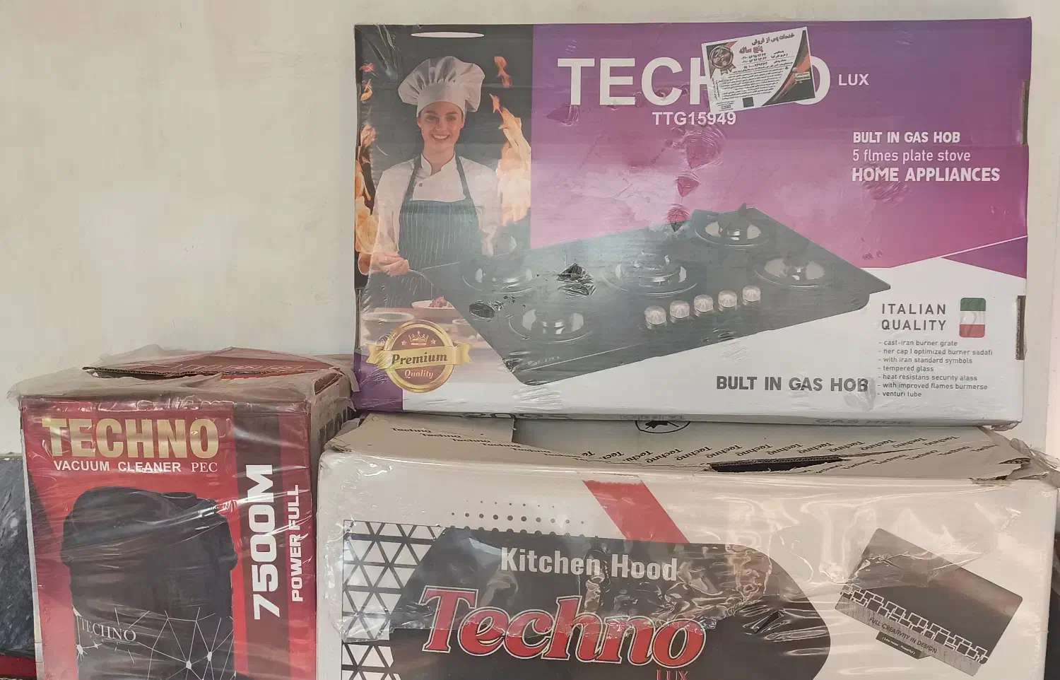 گاز رو میزی هود لمسی جاروبرقی دو‌ مکش|اجاق گاز و لوازم برقی پخت‌وپز|اهر, |دیوار