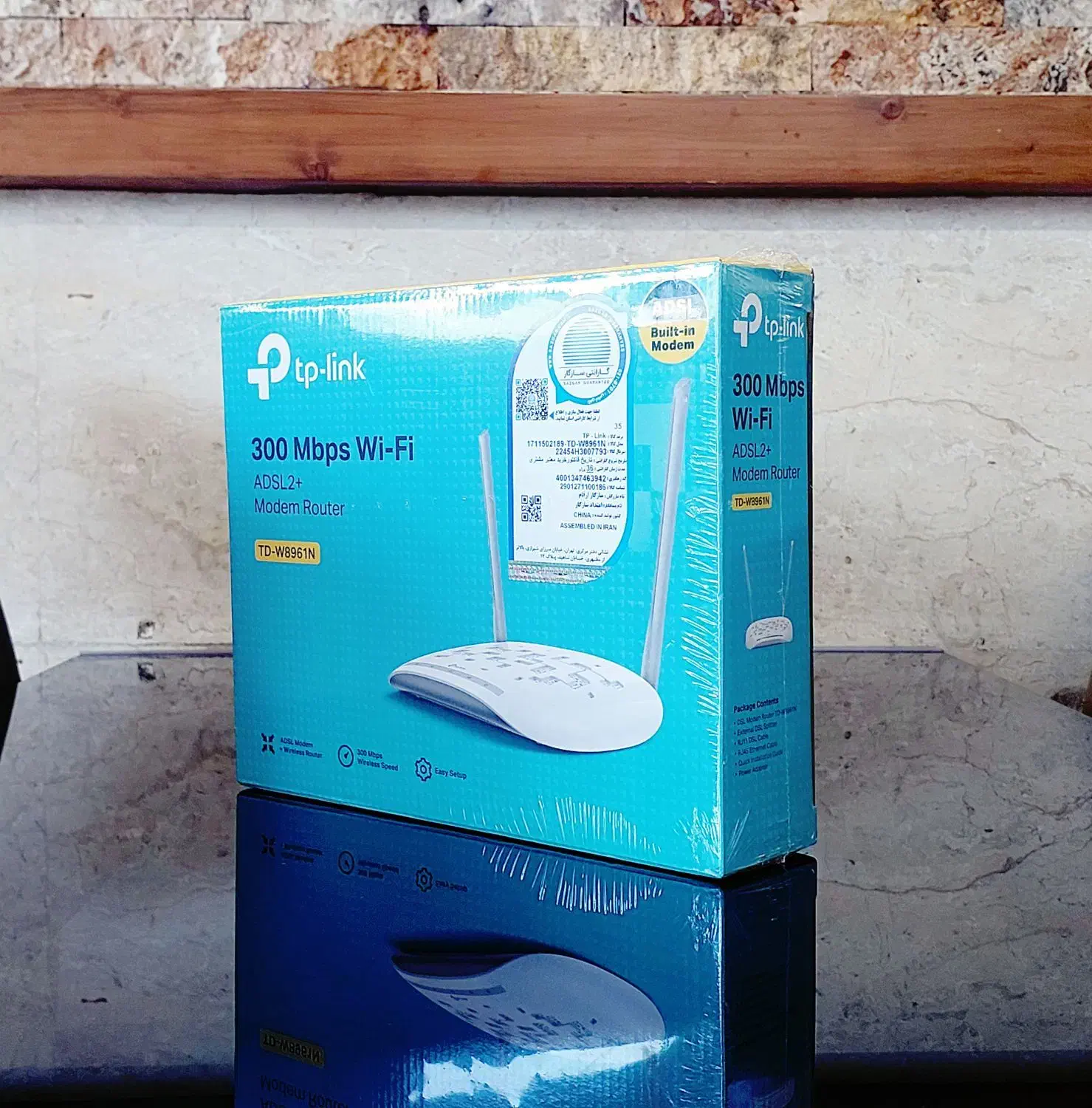 مودم تی پی-لینکW8961(N300) گارانتی36ماهه سازگار*|مودم و تجهیزات شبکه|مشهد, کوثر|دیوار