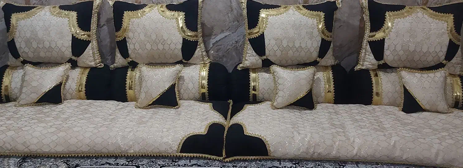 دوتا کناره ۴ تا لوله ای چهارتا کتابی و ۴ تا کوسن|رختخواب، بالش، پتو|زاهدان, |دیوار