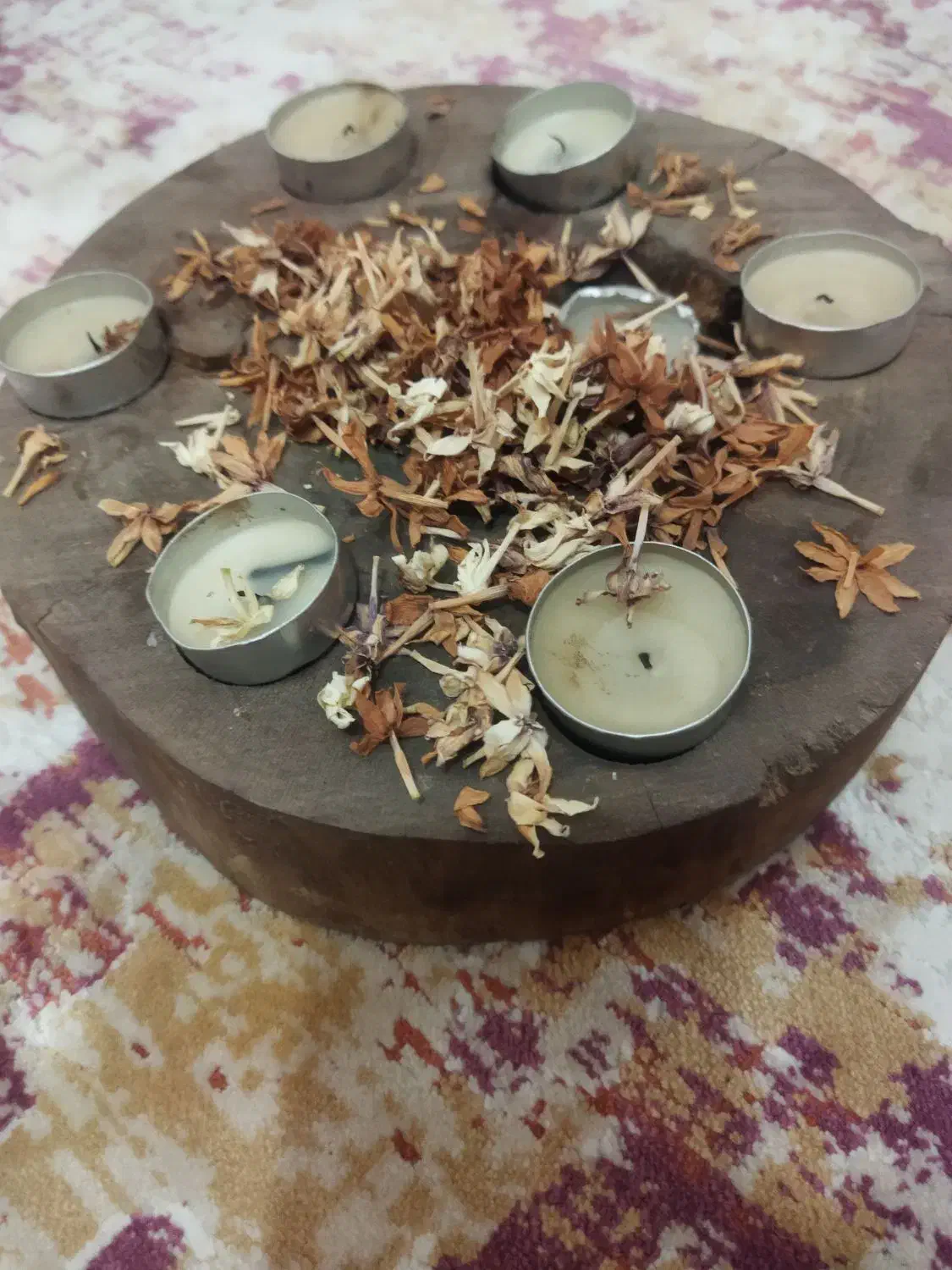 جا شمعی . چوبی|صنایع دستی و سایر لوازم تزئینی|پرند, فاز ۶|دیوار