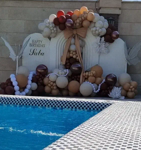 گل ارایی و بادکنک ارایی اقتصادی|خدمات پذیرایی، مراسم|کرج, کمال‌شهر|دیوار