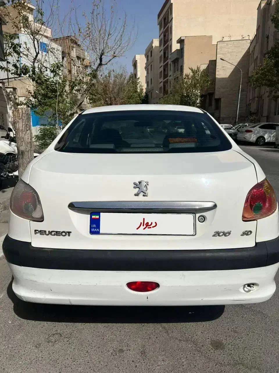 ۲۰۶ sd مدل ۸۷|خودرو سواری و وانت|تهران, شکوفه|دیوار