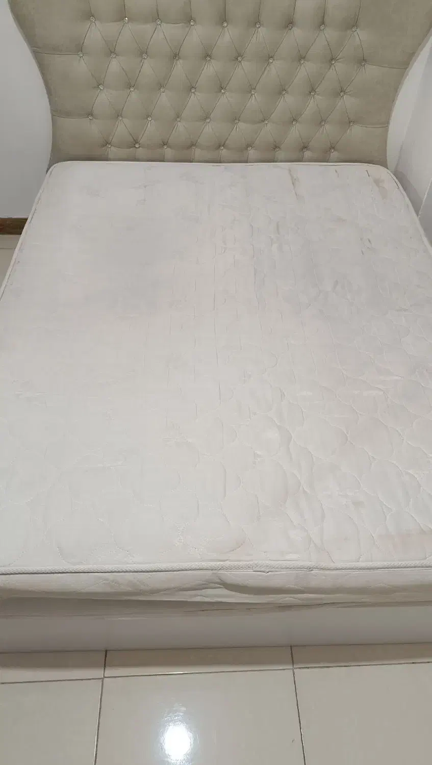 تشک دو نفره طبی فنری کاملا سالم|تشک تختخواب|فومن, |دیوار