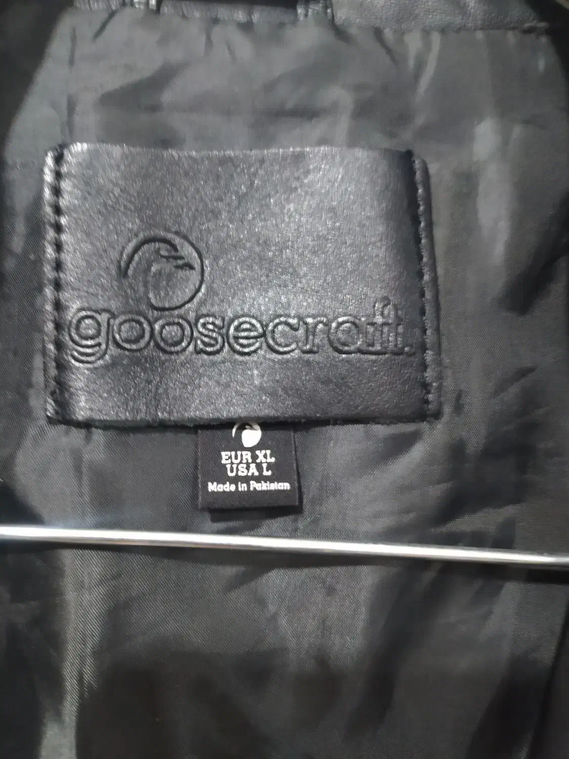 کاپشن چرم اصل گوسفندی برند goosecraft|لباس|شاهینشهر, شهرک گلدیس|دیوار