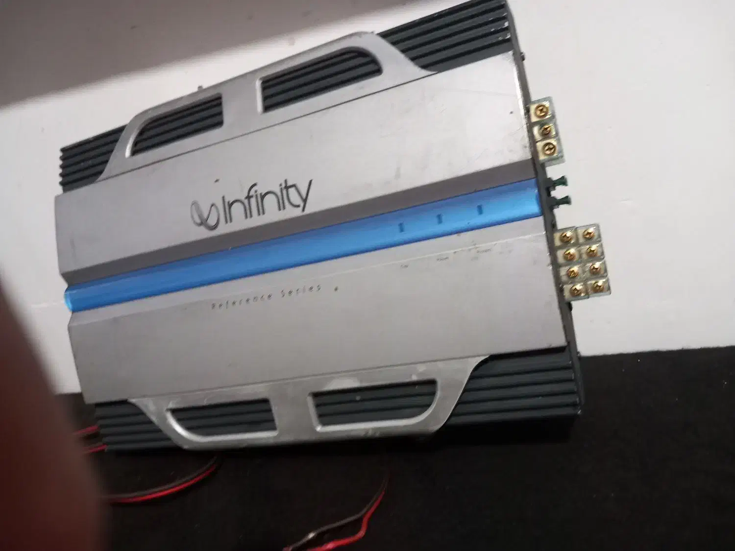 ساب و آمپلی. ساب ۱۰۰۰ وات .آمپلی  ۴ کانال.|سیستم صوتی خانگی|رودبنه, |دیوار