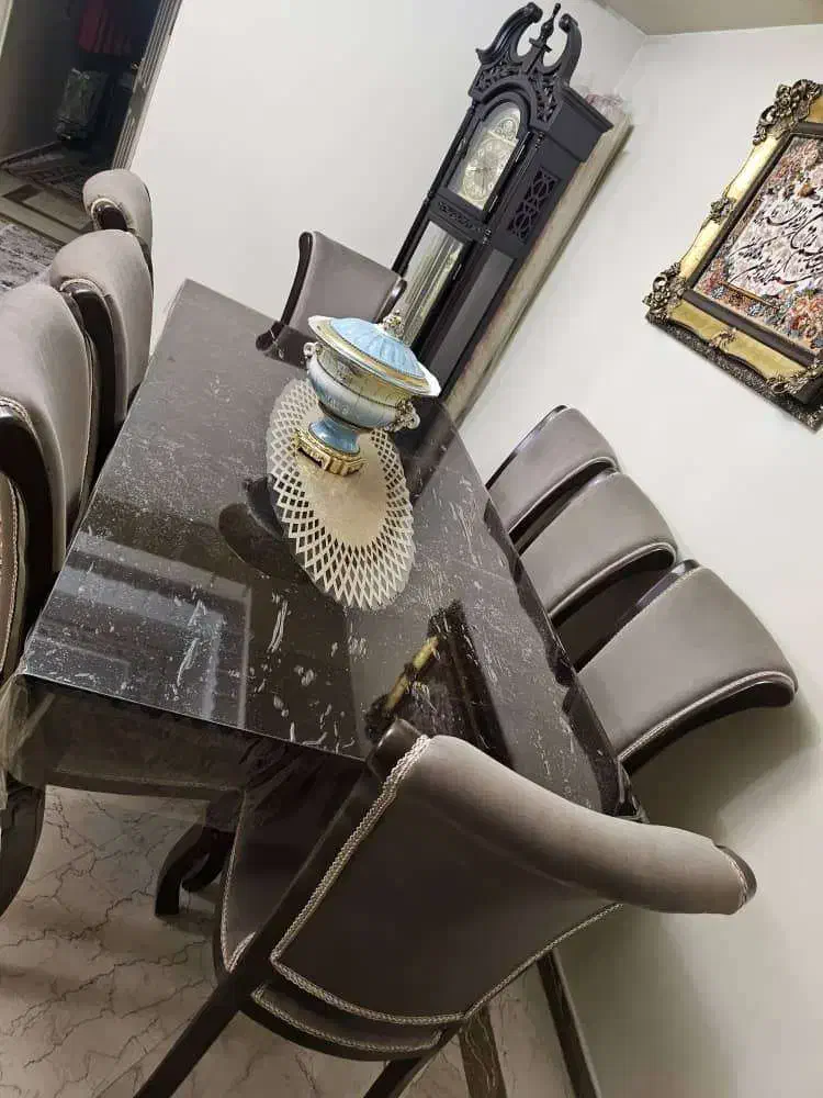 میز ناهار خوری ۸نفره|میز و صندلی غذاخوری|تهران, مینای شمالی (مخبر)|دیوار