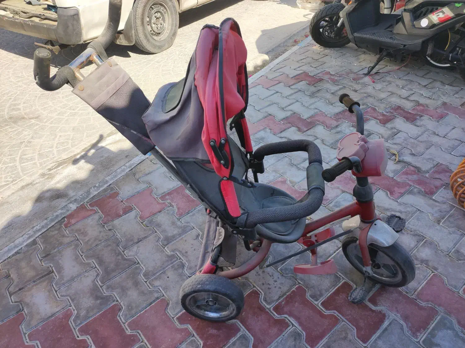 کالسکه بچه دوچرخه شو|کالسکه و لوازم جانبی|کیش, |دیوار