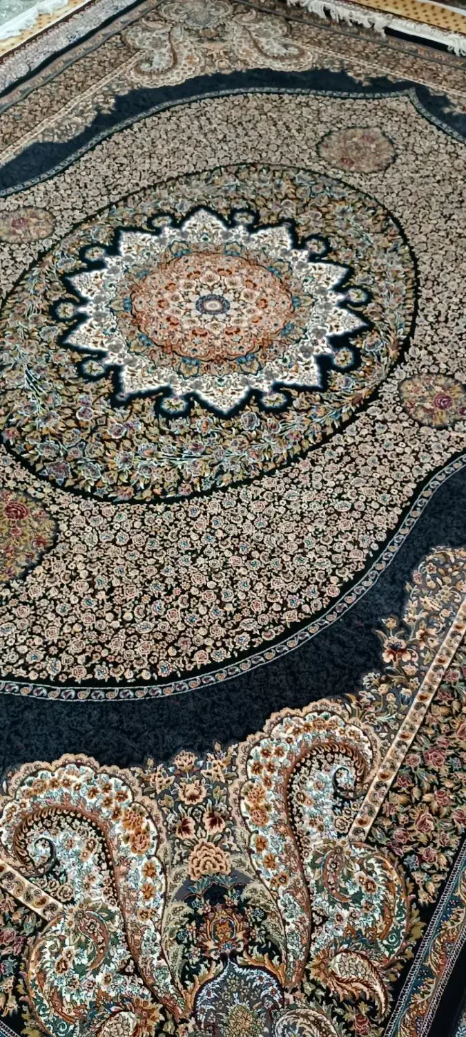 فرش۹متری‌جفت۱۰۰۰شانه‌تراکم۳۰۰۰درجه۱|فرش|صباشهر, |دیوار