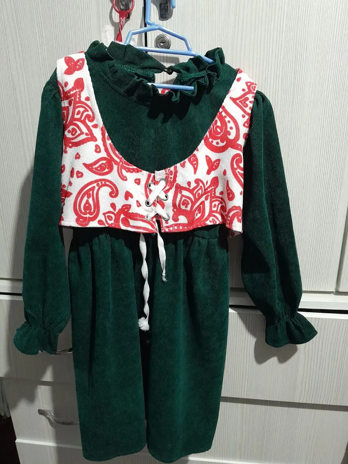 پیراهن دخترانه یلدایی|کفش و لباس بچه|تهران, خواجه نظام الملک|دیوار